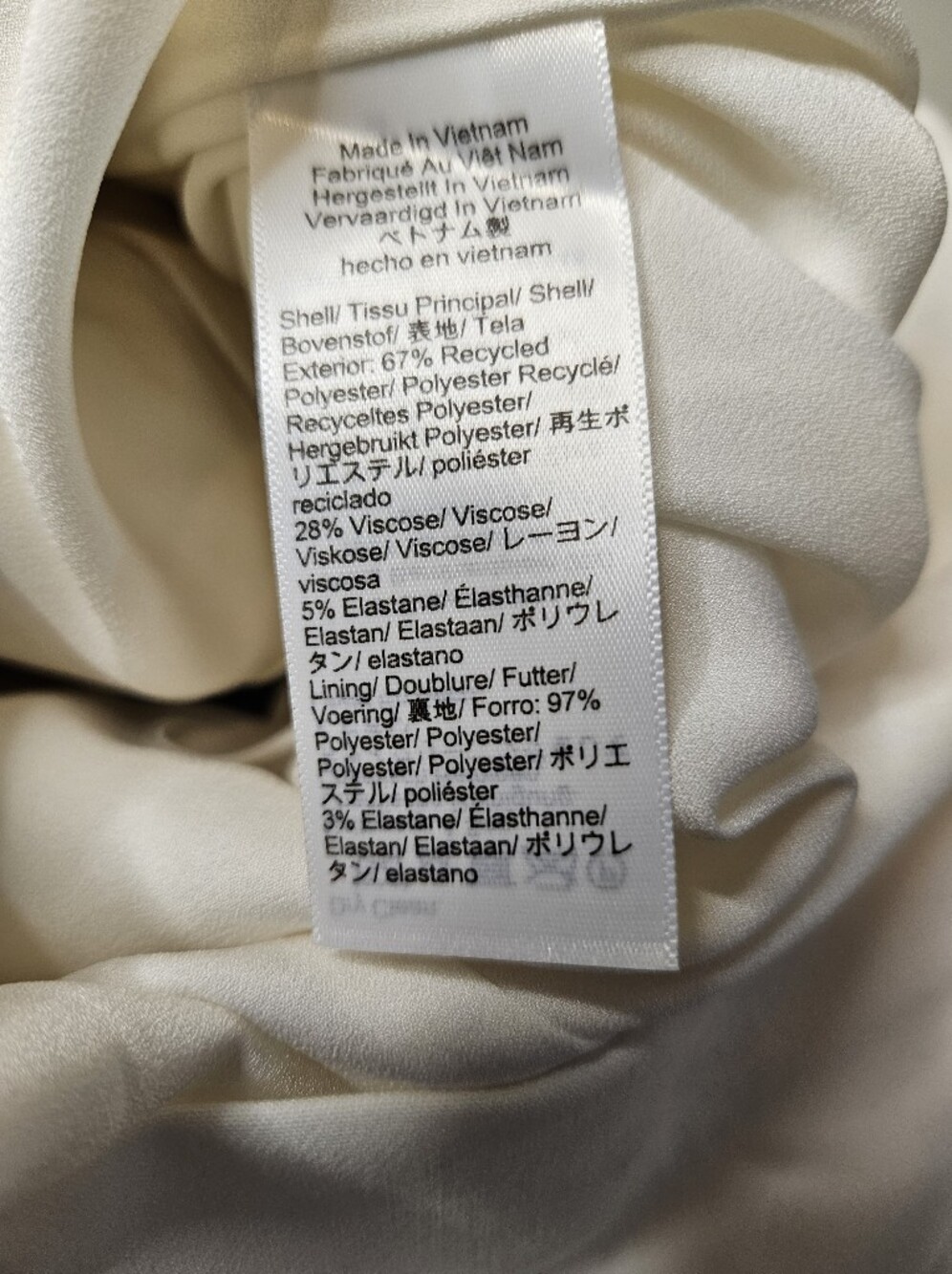 NWT J. Crew Trouser pencil skirt in four-season stretch Ivory Size 8 - Picture 12 of 16